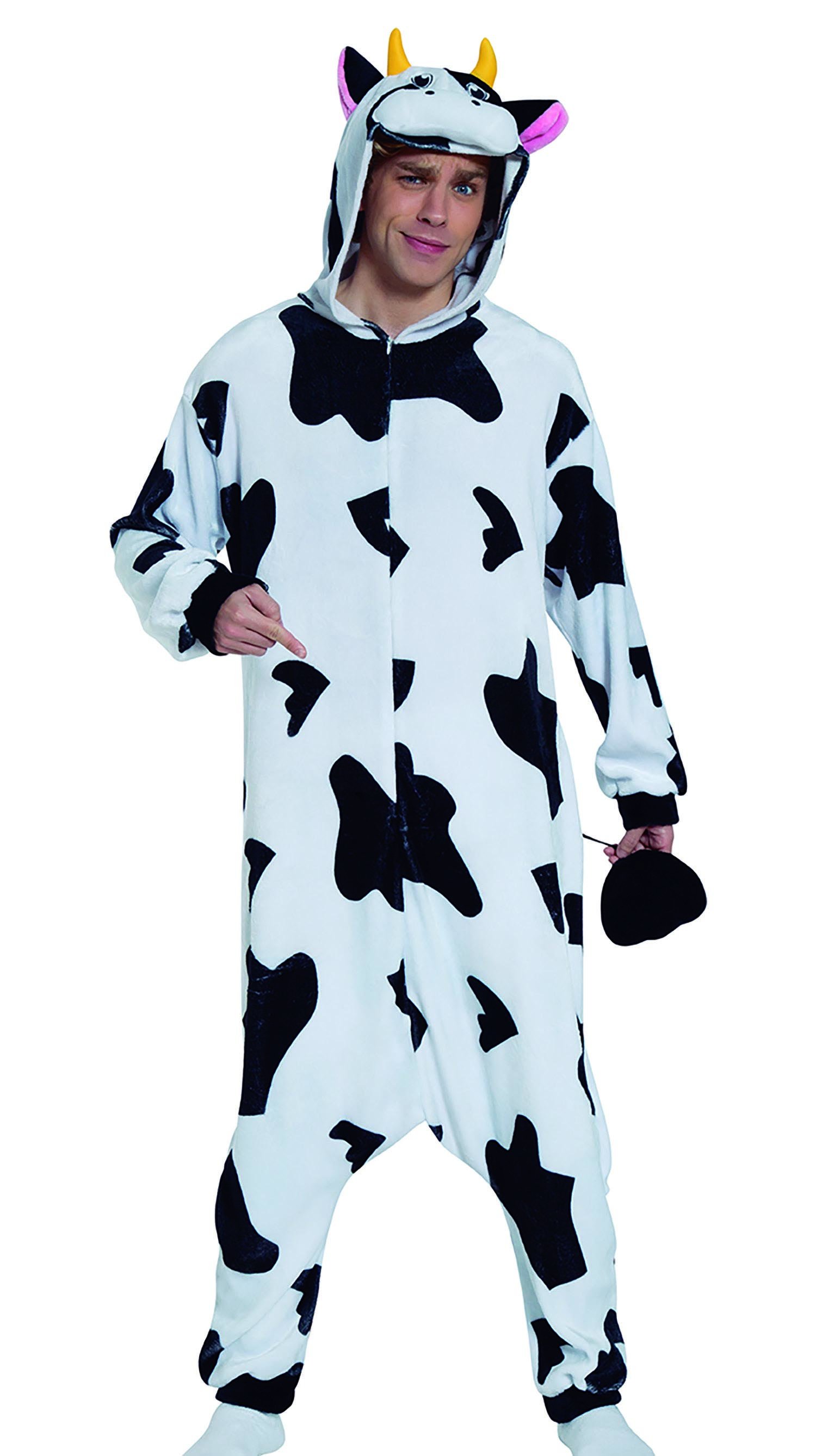 Pyjama Cow Adult Size M 46 48