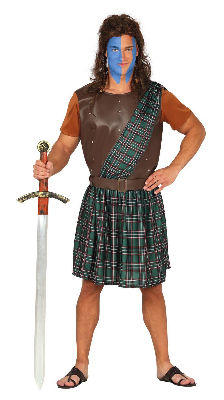 Adult Scottish Warrior Size M 48-50