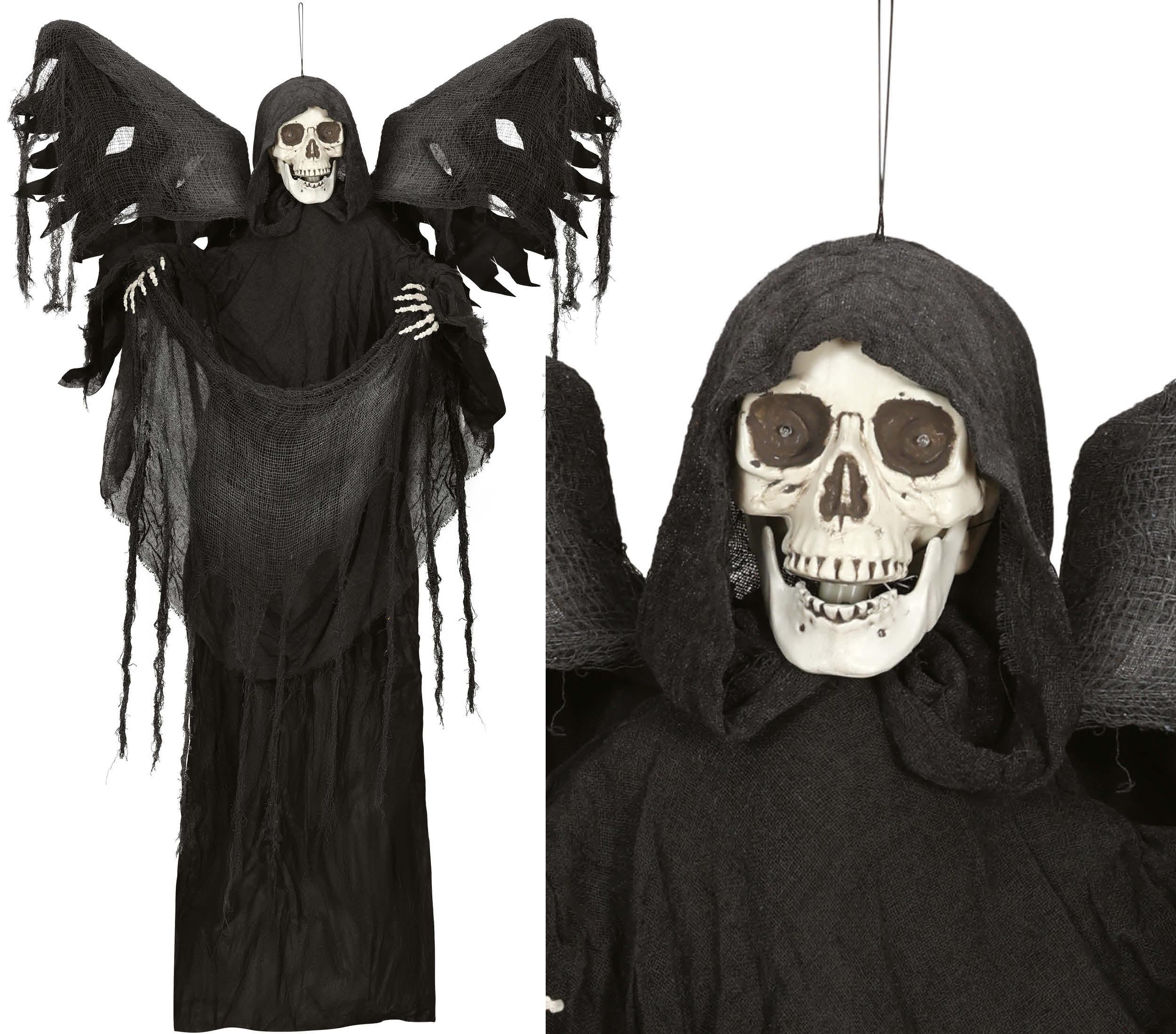 SKELETON WITH WINGS 160 CMS.LIGHT SOUND & MOVEM.