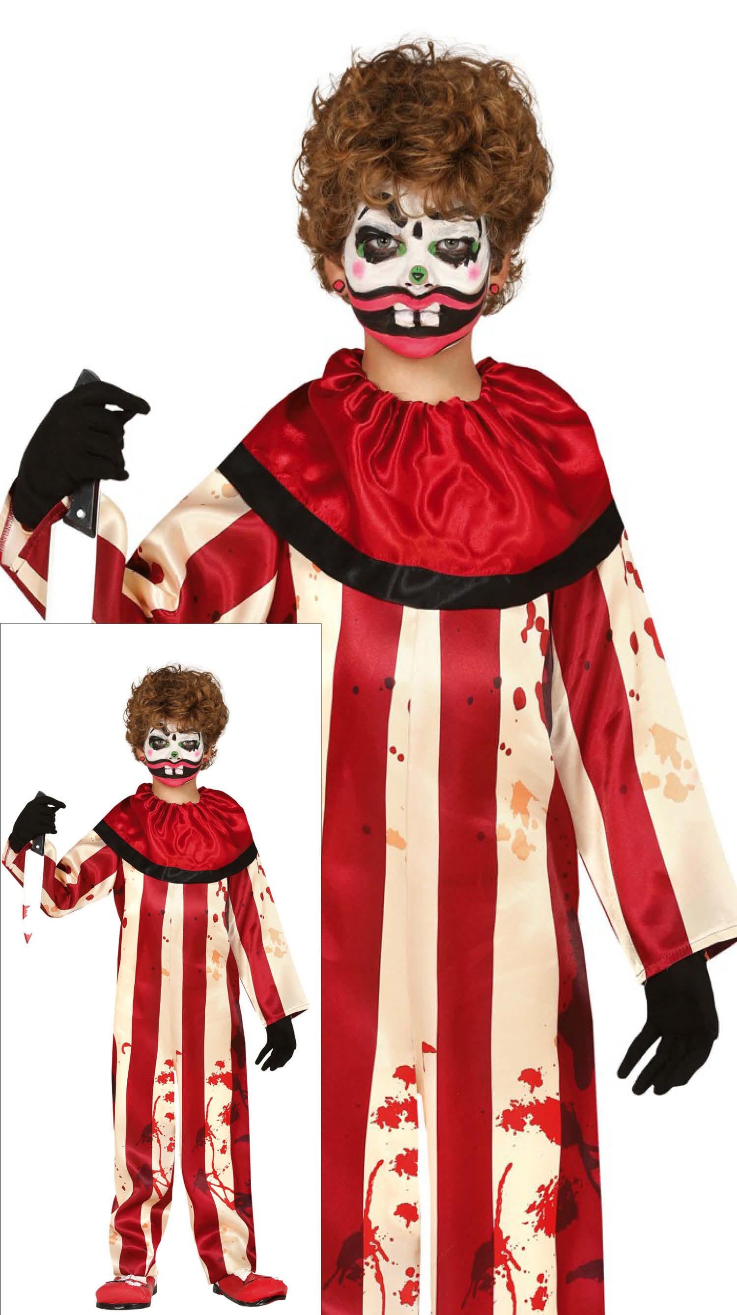 Striped Clown 10-12 Years