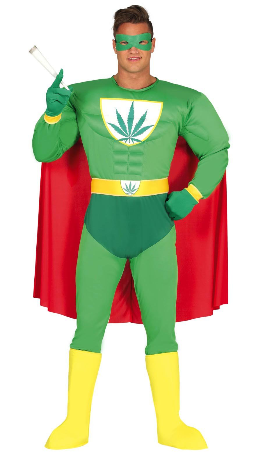 Adult Marijuana Superhero Size M 48-50