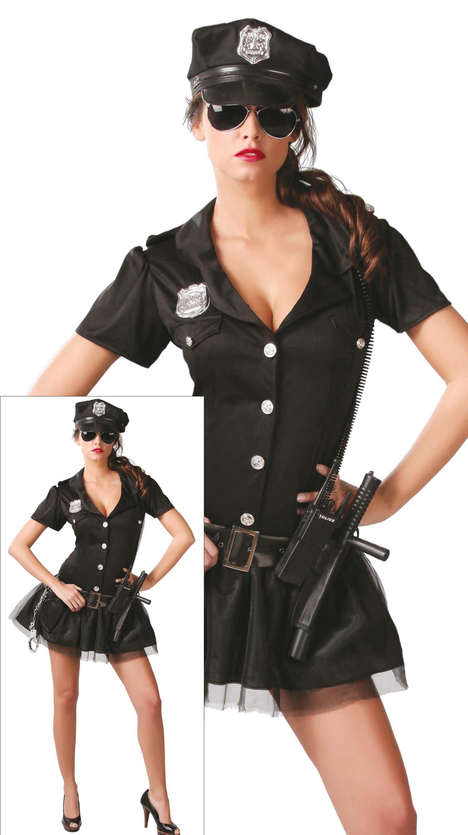 American Policewoman Adult Size M 38-40